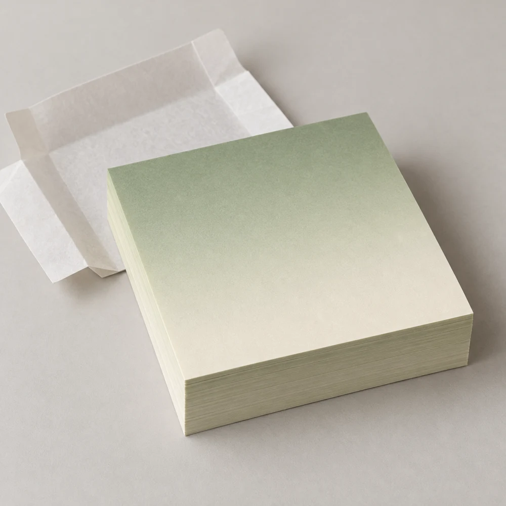 Sage Mist Note Pad, 1 square pad, blank paper
