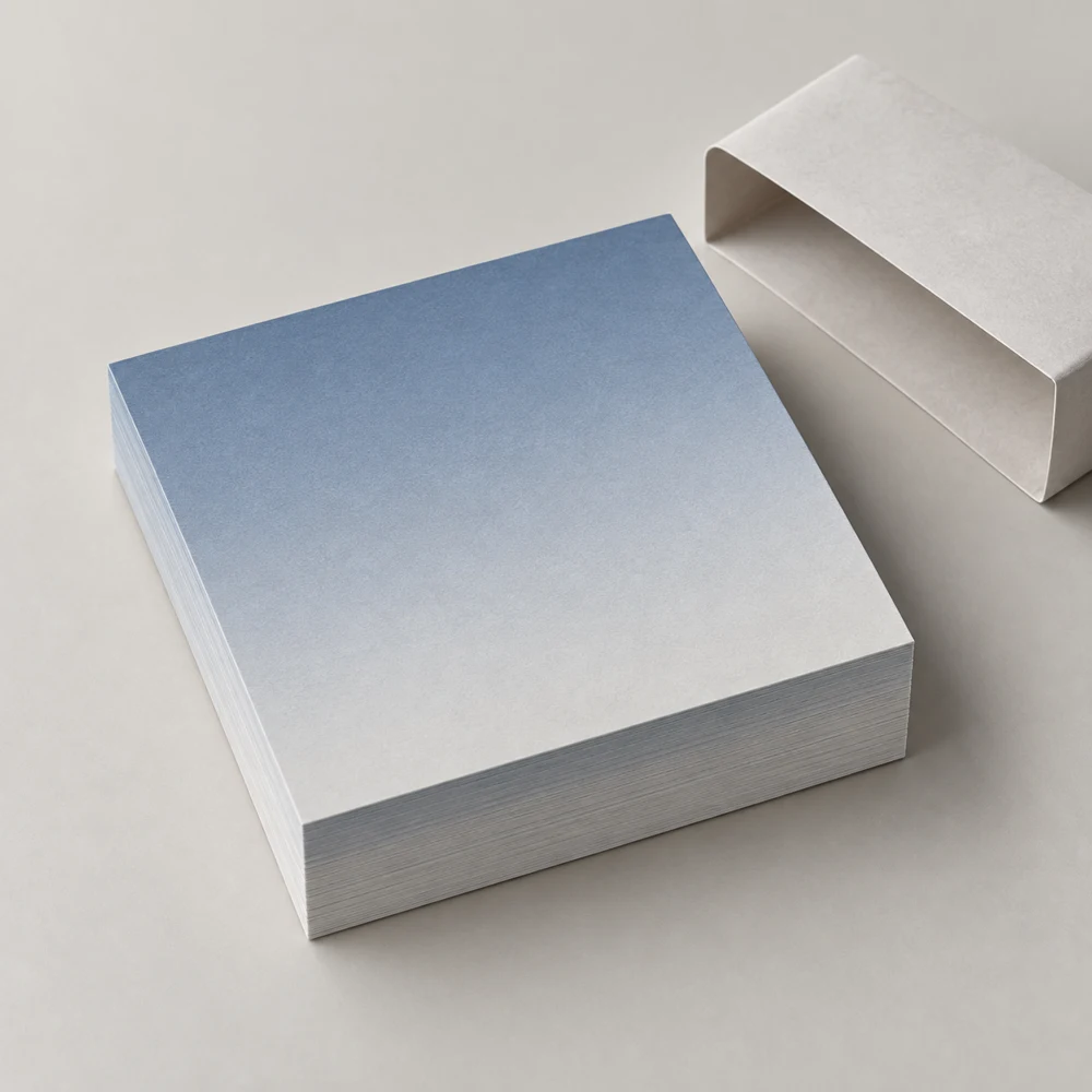 Blue Hour Note Pad, 1 square pad, blank paper