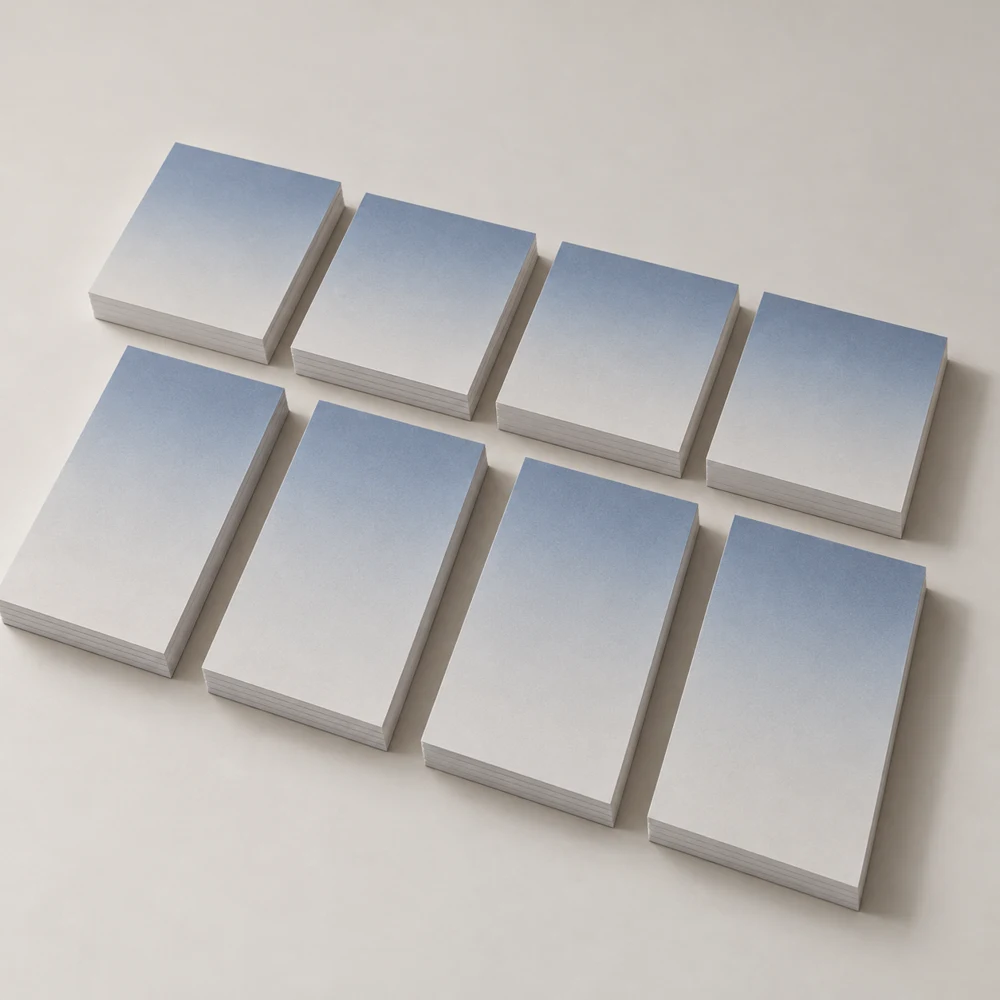 Coast Planning Collection, 4 square pads + 4 rectangular pads, blank paper